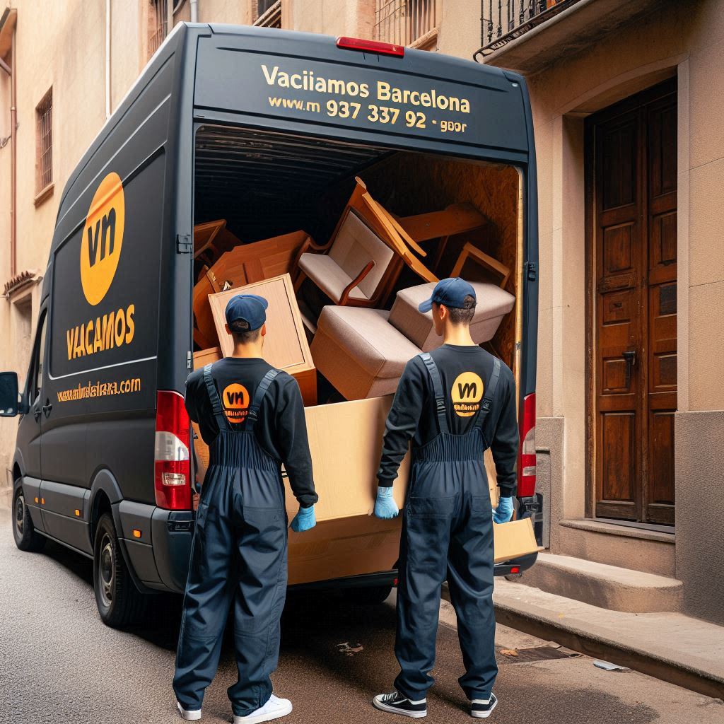 Servicio de mudanzas y vaciado de muebles